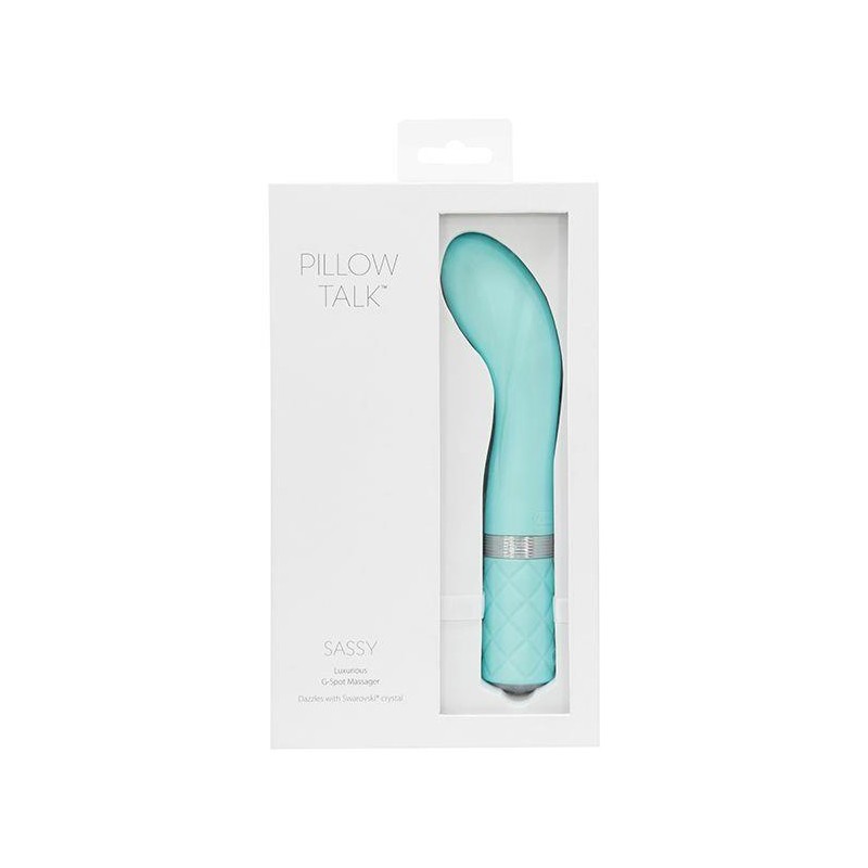 Pillow Talk - Sassy G-Spot Vibrator Teal